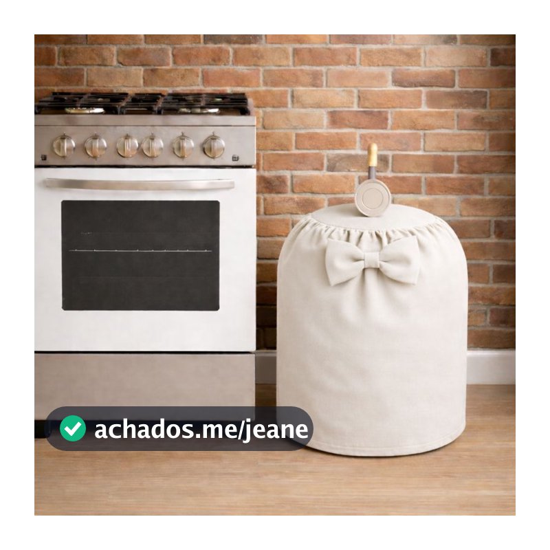 Capa com Laço Capa para Botijão de Gás Cozinha
