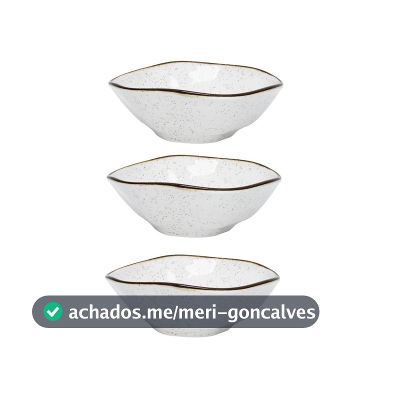 Jogo de 3 Tigelas 500ml Oxford Ryo Maresia