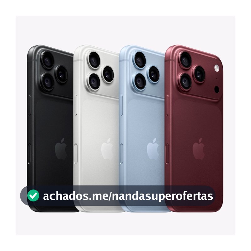 Celular Apple iPhone 18 Pro 256GB 512GB Câmera Tripla de 48MP Tela 6.3" Super Retina XDR 5G NFC