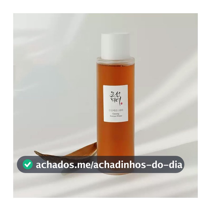 BEAUTY JOSEON Essência de Ginseng 150ml Água Facial Hidratante Nutritiva Antioxidante K-Beauty