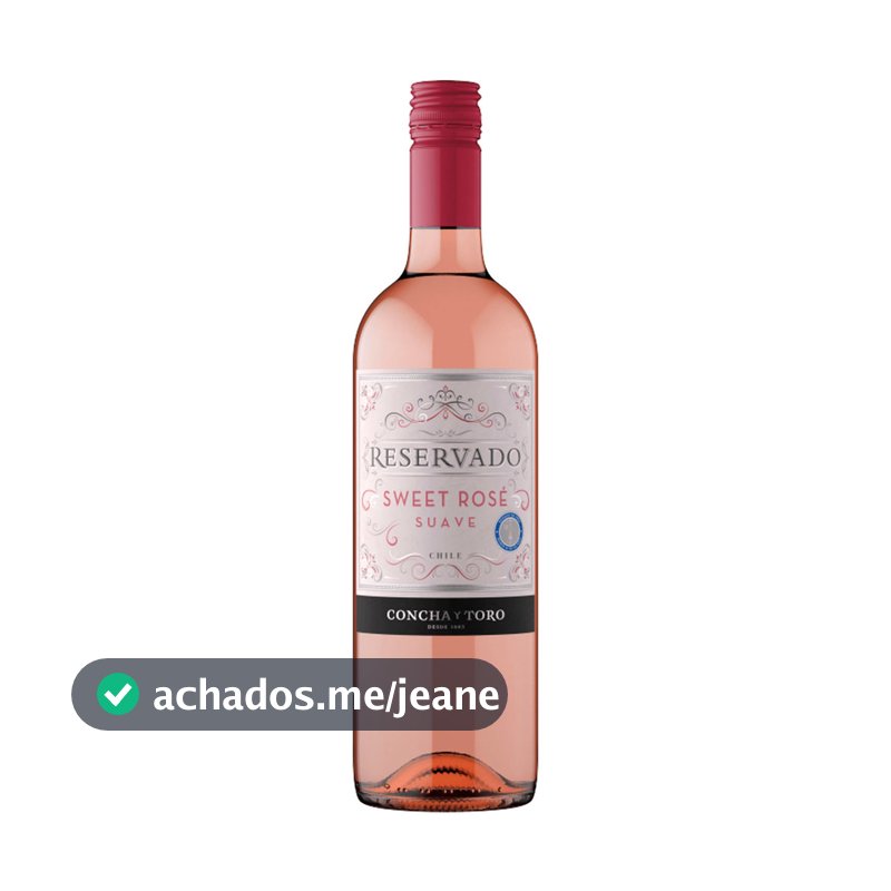 Vinho Rosé Chileno Reservado Sweet Rosé 750ml