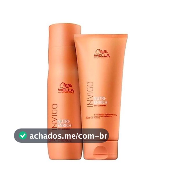 Kit Shampoo e Condicionador Invigo Nutri Enrich - Wella