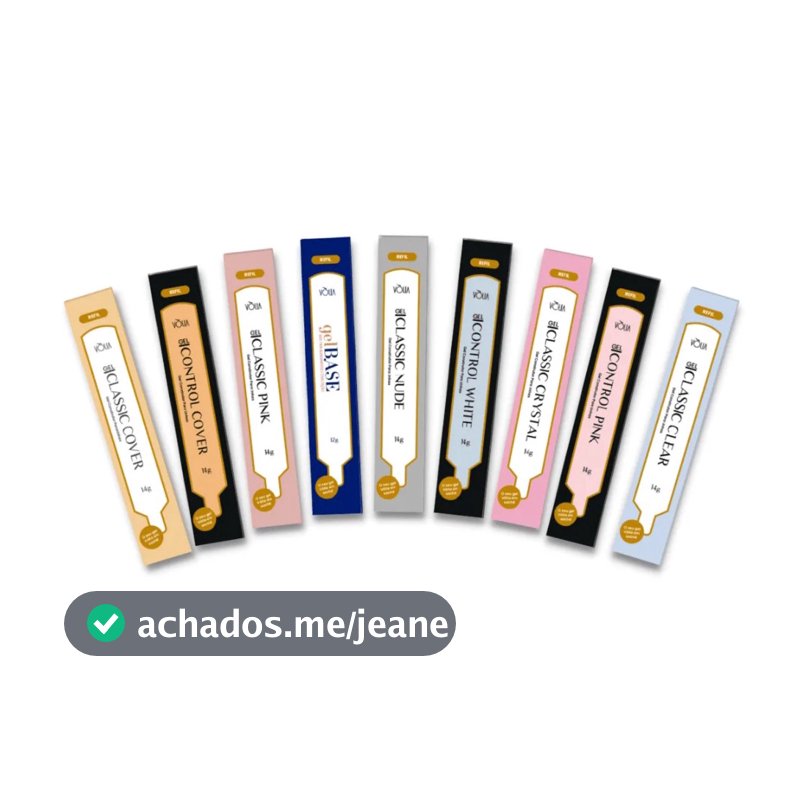 NOVO Gel Sache SEM TPO Refil volia Alongamento Unha Econômico