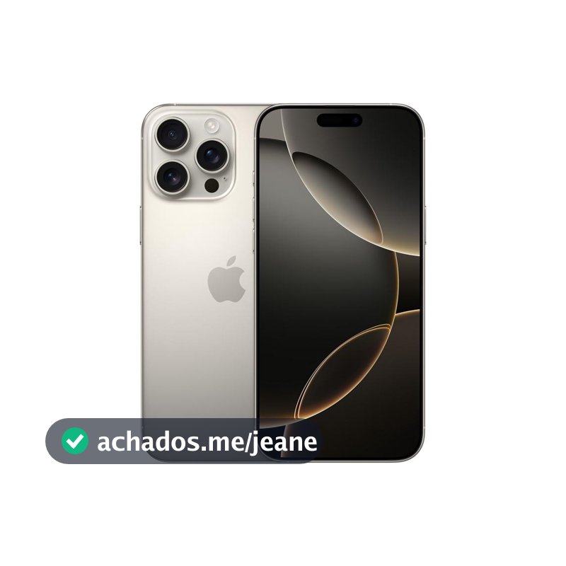 Usado: iPhone 16 Pro Max 256GB Cinza Excelente - Trocafy - Apple
