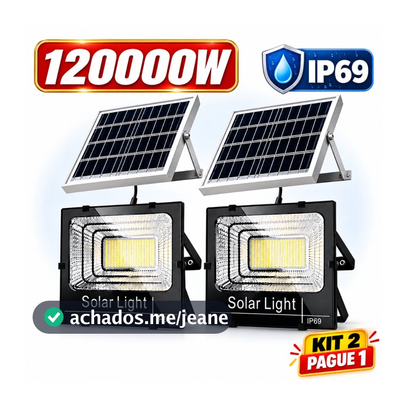 Flyinta 20X Refletor Led 100000W Placa Solar Lâmpada Solar Luz De Led IP69 à Prova D'Água Externas