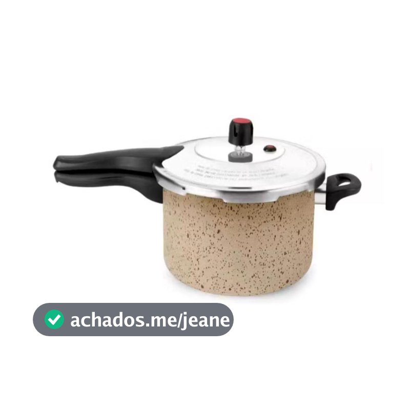Panela Pressão 4,5 Litros Fechamento Externo Antiaderente Teflon Varias Cores Cozimento Rapido