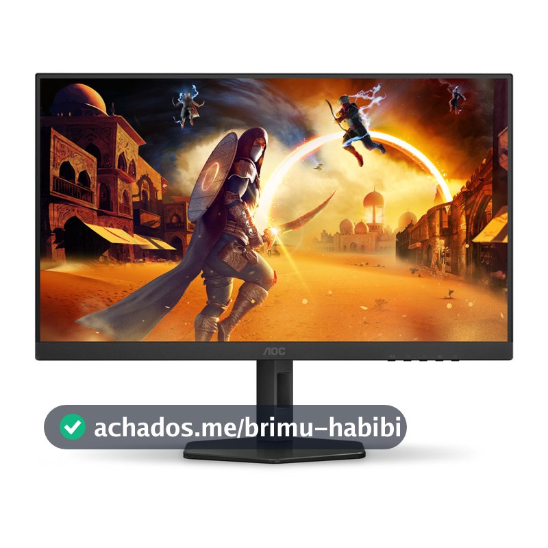 Monitor Gamer AOC 27" 180Hz 0,5ms IPS Ajuste de Altura 27G4/P