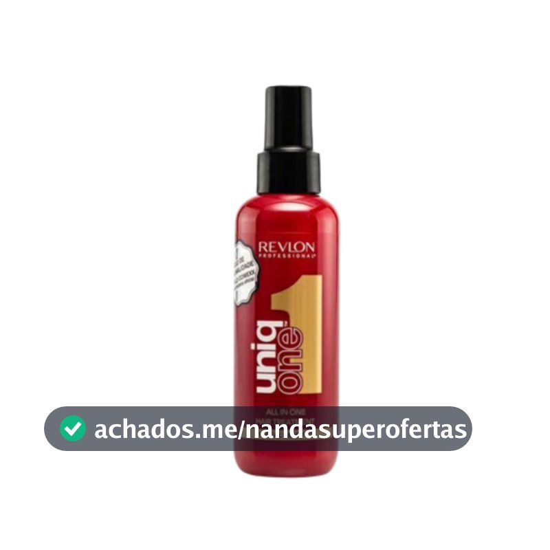 Revlon Uniq One Leave-In 150ml (Tratamento Capilar 10 em 1) Indicado para todos tipos de cabelo