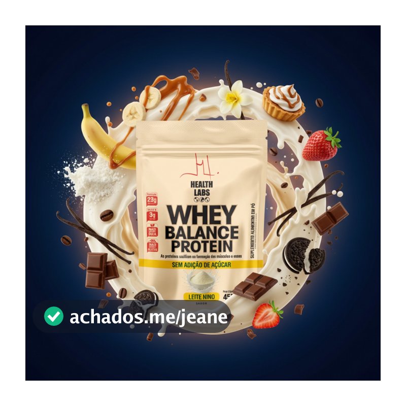 Whey Protein Concentrado 23g Proteína Por Dose Sem Açúcar Rápida Absorção