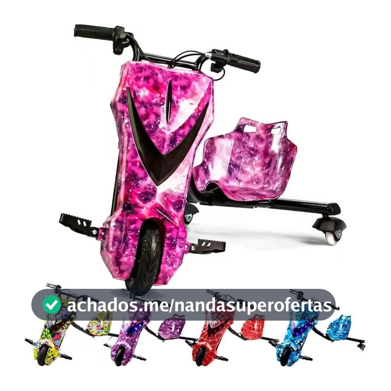 Triciclo Infantil Elétrico Com  Bluetooth MP3 Drift  Farol e Luz LED--2282