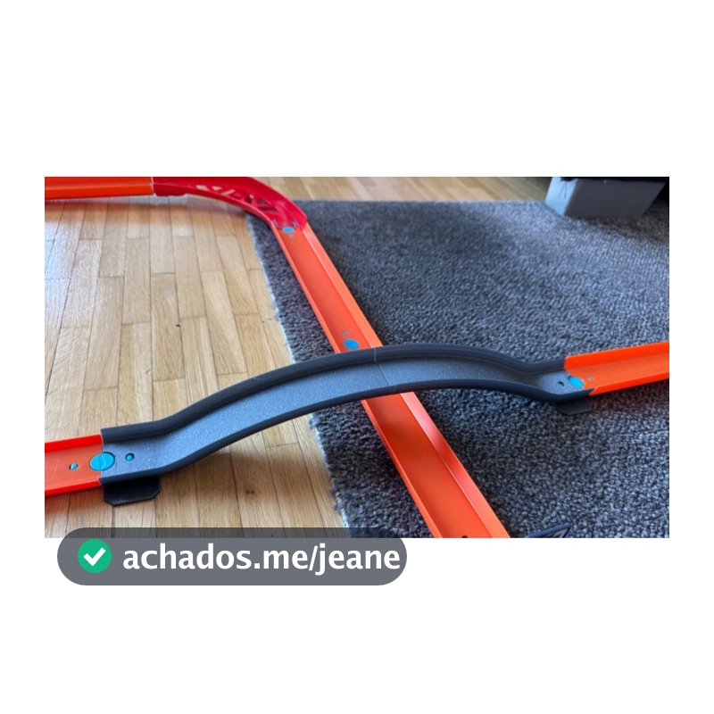 Ponte de Cruzamento - Elevação e Passagem Superior -Compatível c/ Pista Hot Wheels - Impressão 3D