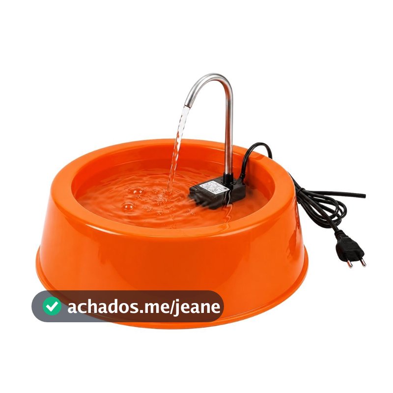 Kit Fonte Bebedouro  Completo 1,2 Litros Automático Fonte Bebedouro Gato  Pet Automático.