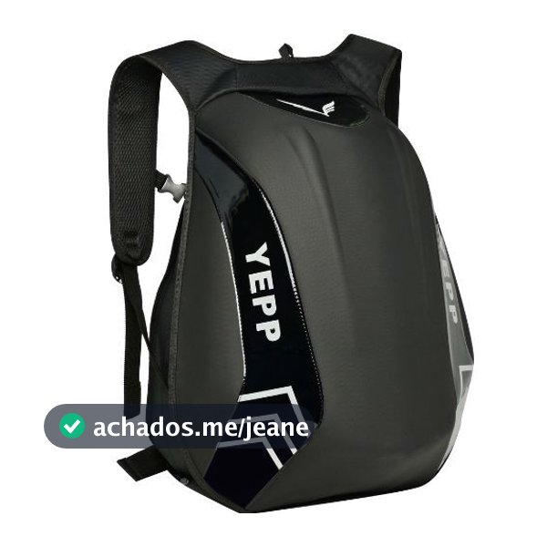 Mochila Porta Capacete Moto Impermeável AntiFurto Reflexivo Motoboy à prova d'água