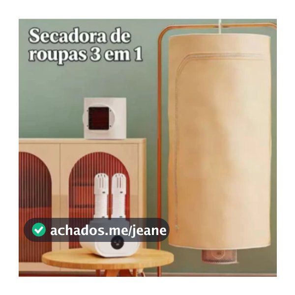 Secador Roupas Portátil Eletrico Secador Suspenso Cortina