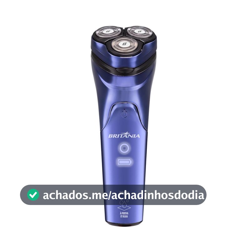 Barbeador Elétrico Britânia À Prova d’Água Bivolt BBA07