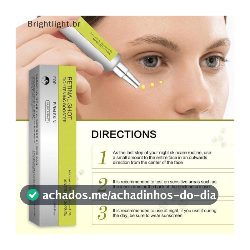 Creme Para Os Olhos Com Retinol Coreano , Hidratante Pele Seca , Cuidados Faciais Diários , Textura Fina
