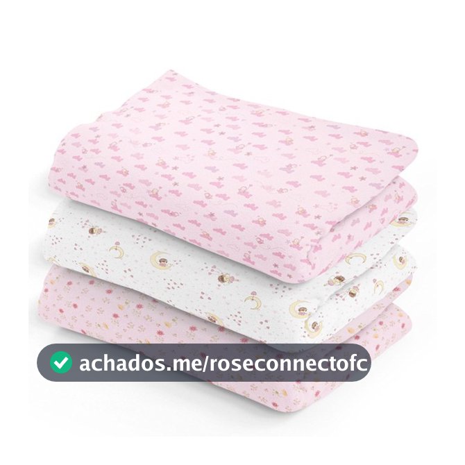 Cueiro Estampado Flanelado Bebê Kit 3 Unidades 80X50CM Papi/Incomfral
