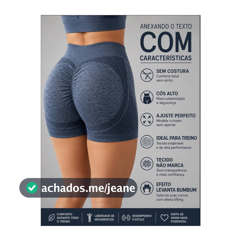 Short Fitness Feminino com Modelagem Anatômica que Valoriza o Corpo