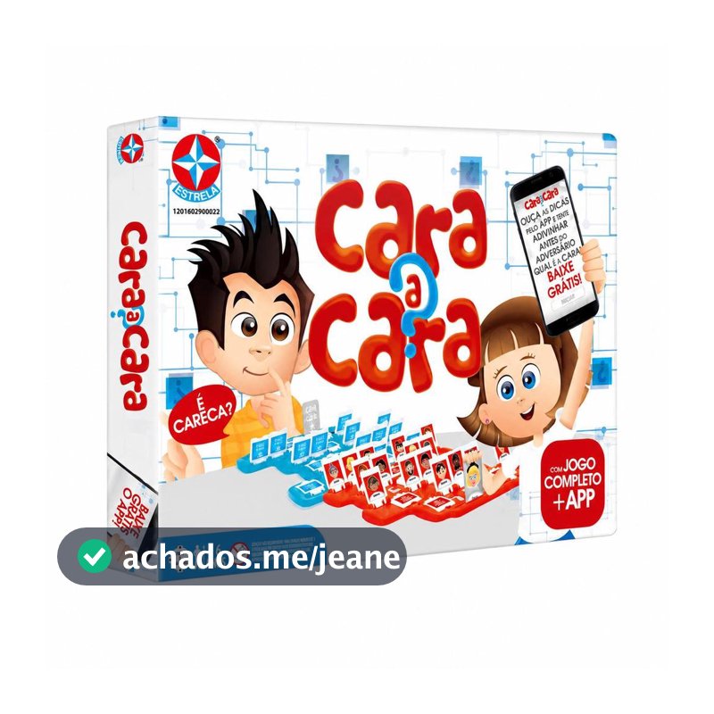 Jogo Cara A Cara - Brinquedos Estrela