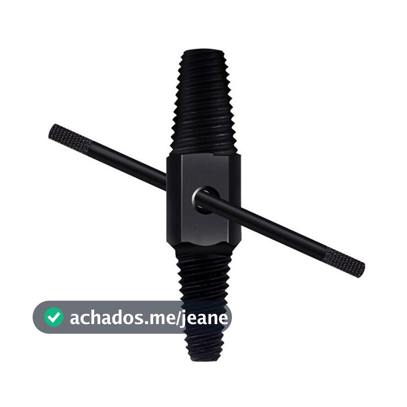 Extrator De Cano Tubo Quebrado Danificado Rosca Duas Pontas 1/2 " E 3/4 Polegada Tubulação De Água