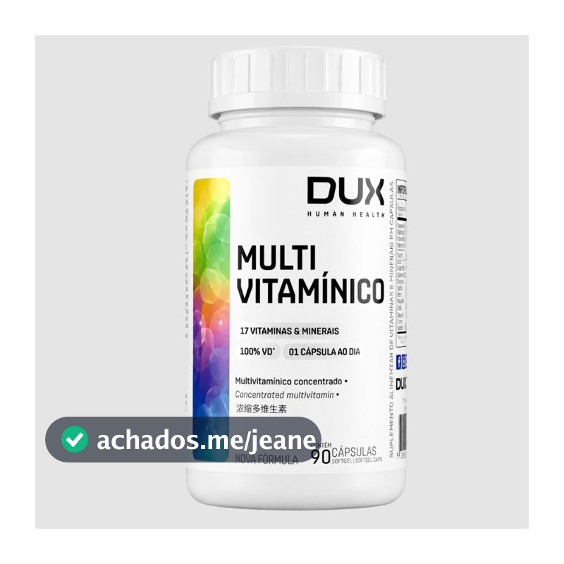 Multivitamínico DUX 90 Cápsulas