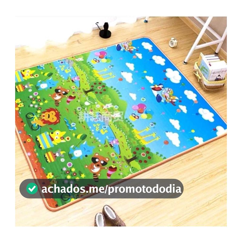 Tapete Termico Infantil Bebe Estampas Atividades Educativo Tapetinho Lavável Impermeavel