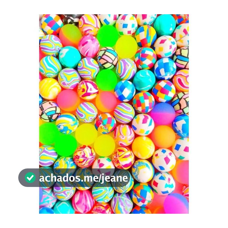 Kit Bolinhas Pula Pula Multicoloridas 27mm Festa Infantil Brinquedo Lembracinhas