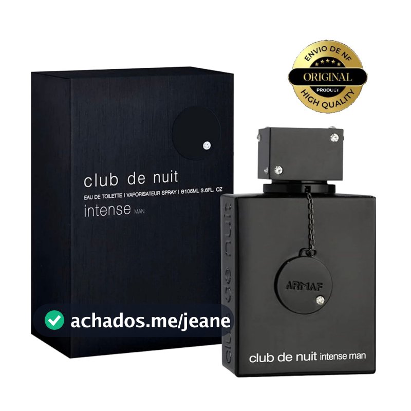 Perfume Masculino Armaf Club de Nuit Intense Eau de Toilette 105ml Original Promoção