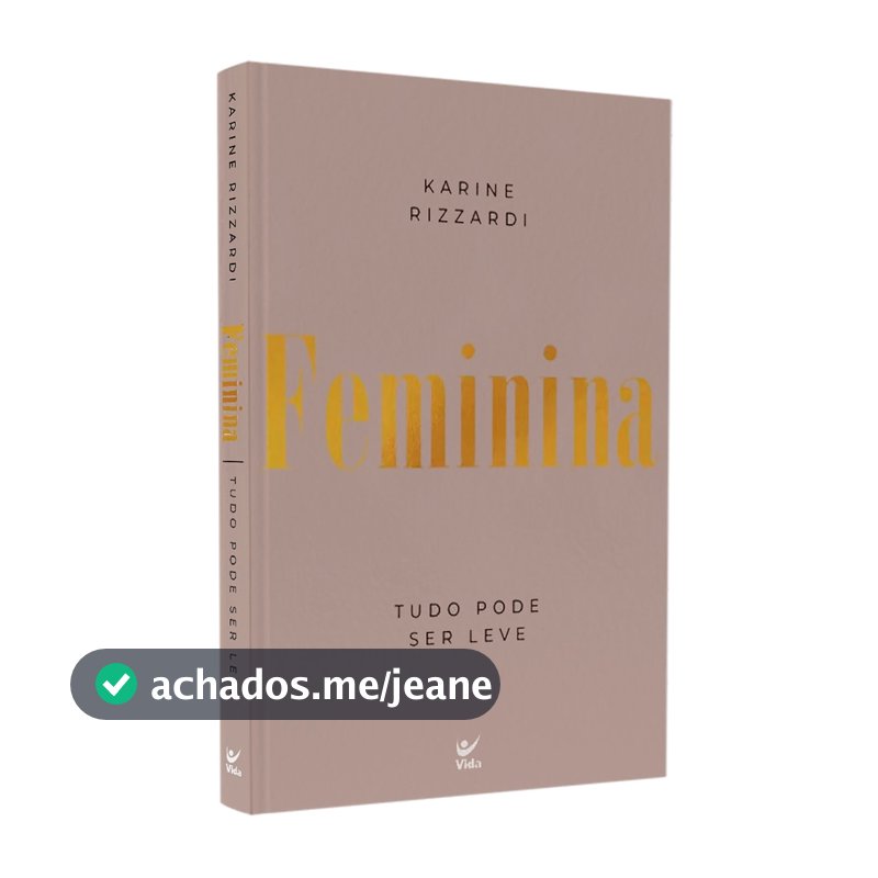 Livro Feminina | Karine Rizzardi