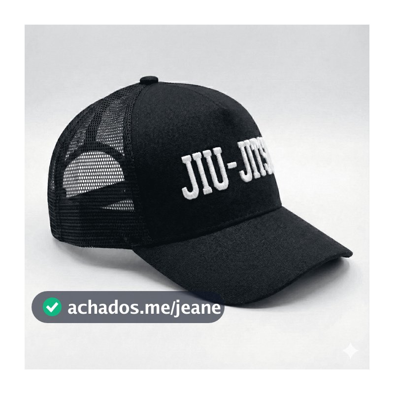 Boné Artes Marciais Jiu-Jitsu / Karatê / Judô Bordado  – Casual, Esportivo e Estiloso Premium