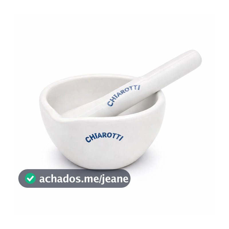 Gral com Pistilo em Porcelana 305ml – Segunda Linha