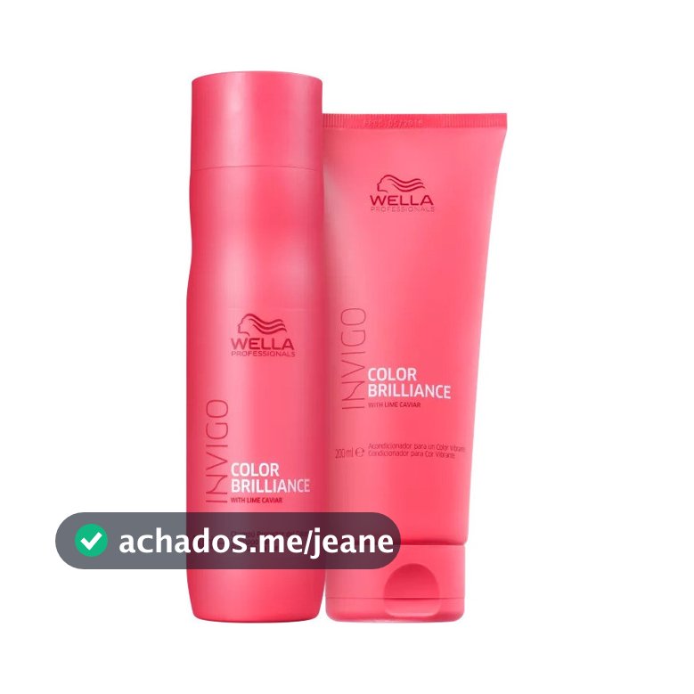 Wella Kit Invigo Color Brilliance Duo (2 Produtos)