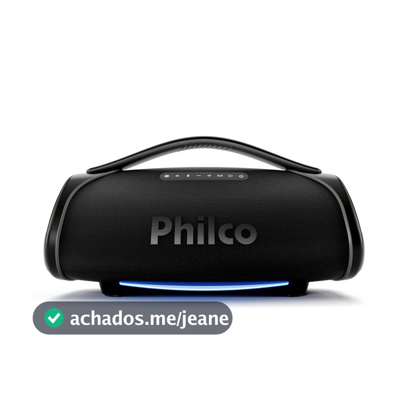 Caixa de Som Boombox Philco Extreme 300W PBX01 Preta Bivolt