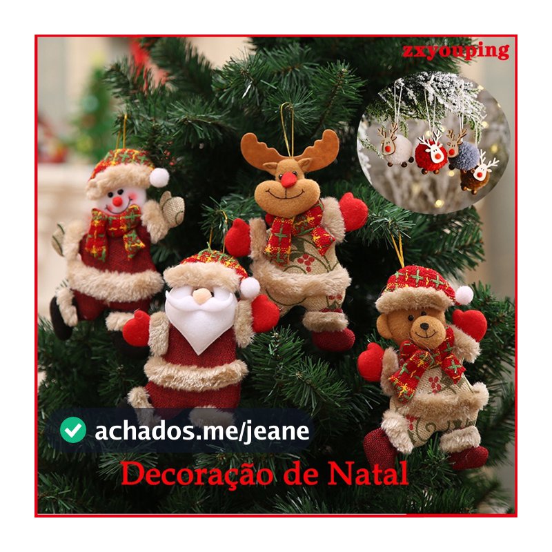 Pingentes De Natal Elk Antler Árvore Ornamento Para Decoração De Feliz 2023 Casa De Ano Novo