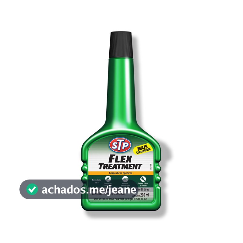 Aditivo Limpa Bico Injetor Motor FLEX TREATMENT  200ml STP 1 unidade