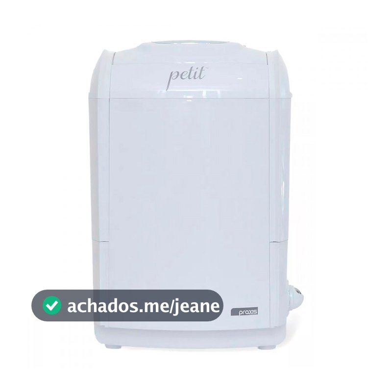 Mini Lavadora Praxis 1,2 kg Petit Branca 127V