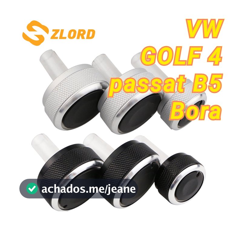 Liga De Alumínio Botão De Controle De Calor Ar Condicionado AC Para volkswagen VW Passat B5 GOLF 4 MK4 Bora Auto Acessórios
