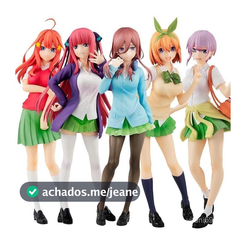 THE Quintuplets Quintessential Nakano Miku Ichika Nino Yotsuba Itsuki Anime Action Figure Dolls Model Toys 55WO