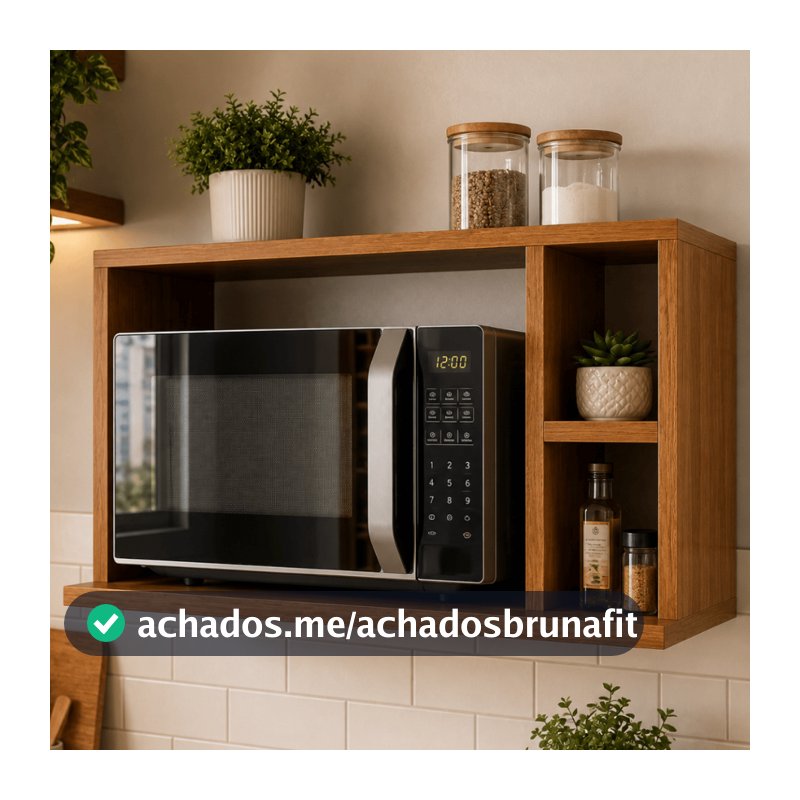 Nicho Suporte De Microondas Forno Organizador Suspenso Para Cozinha