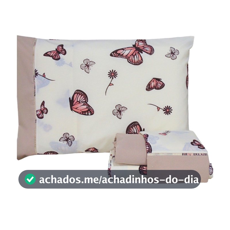 Jogo De Lençol Queen 4 Peças Estampado 100% Algodão 200 Fios