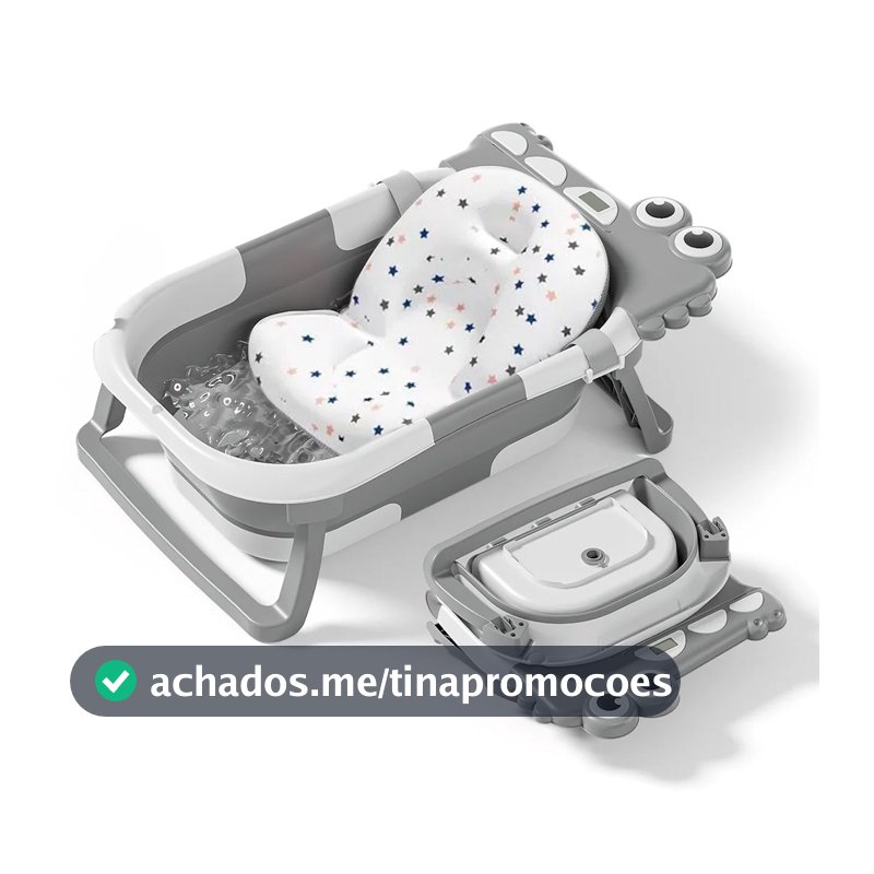 Banheira Dobrável Deend Serenity Baby Silicone