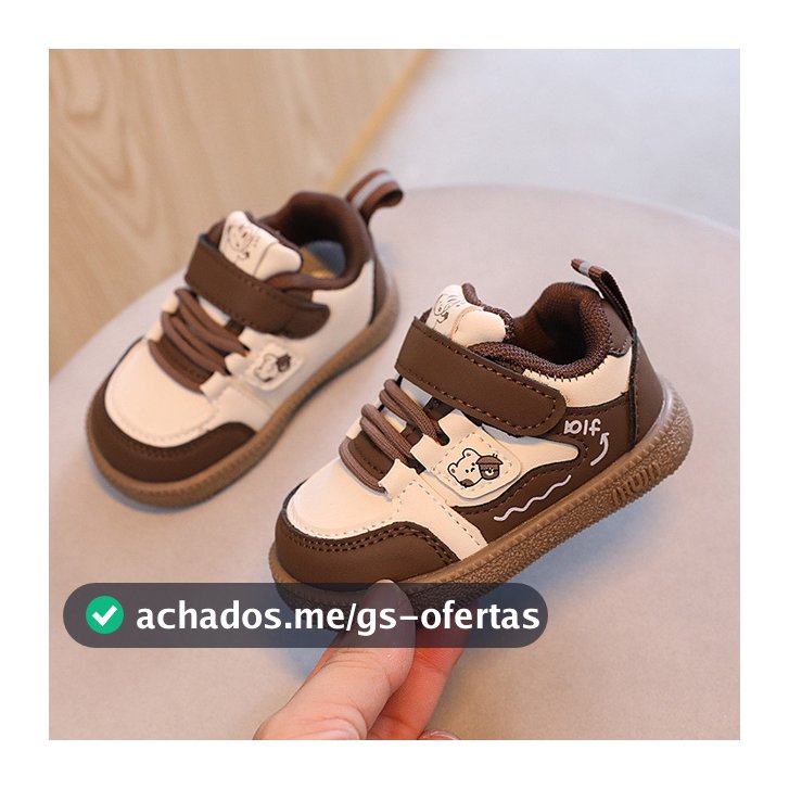Tênis infantil 0-3 anos de  bebê Calçados infantis Menino Menina Sapatos casuais Leve e macio