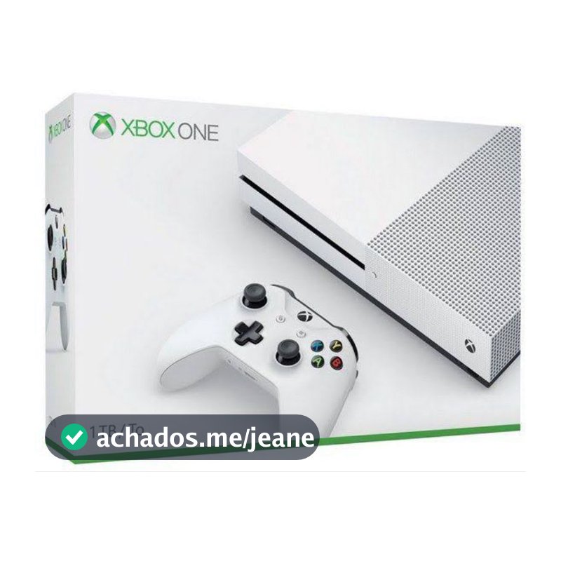 Xbox One S Branco 500GB|1TB