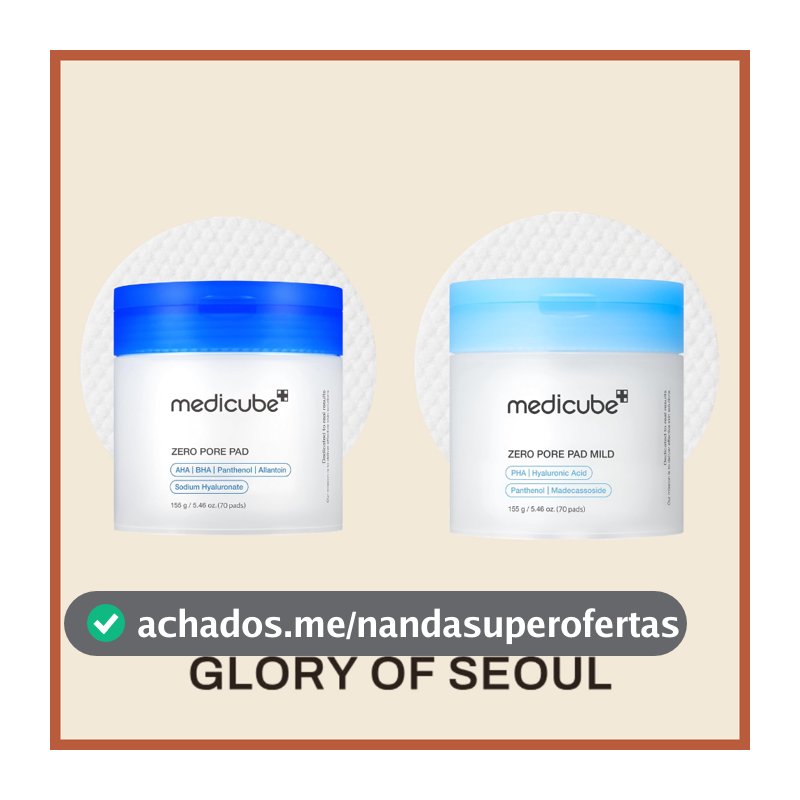 Medicube Zero Pore Pad 2.0 / Mild (2Type) 70pcs