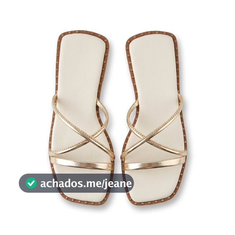 Sandália Feminina Rasteira Tiras finas delicada Macia e Casual Confortável Promoção