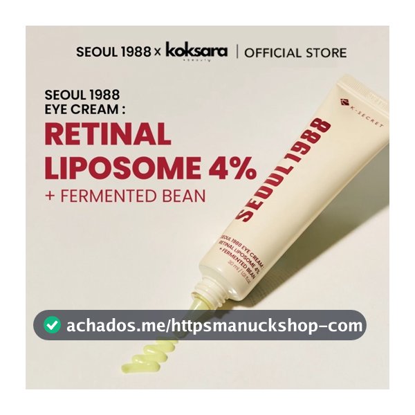 [OFFICIAL] SEOUL 1988 Retinal Liposome 4% + Fermented Soybean Eye Cream 10ml/30ml