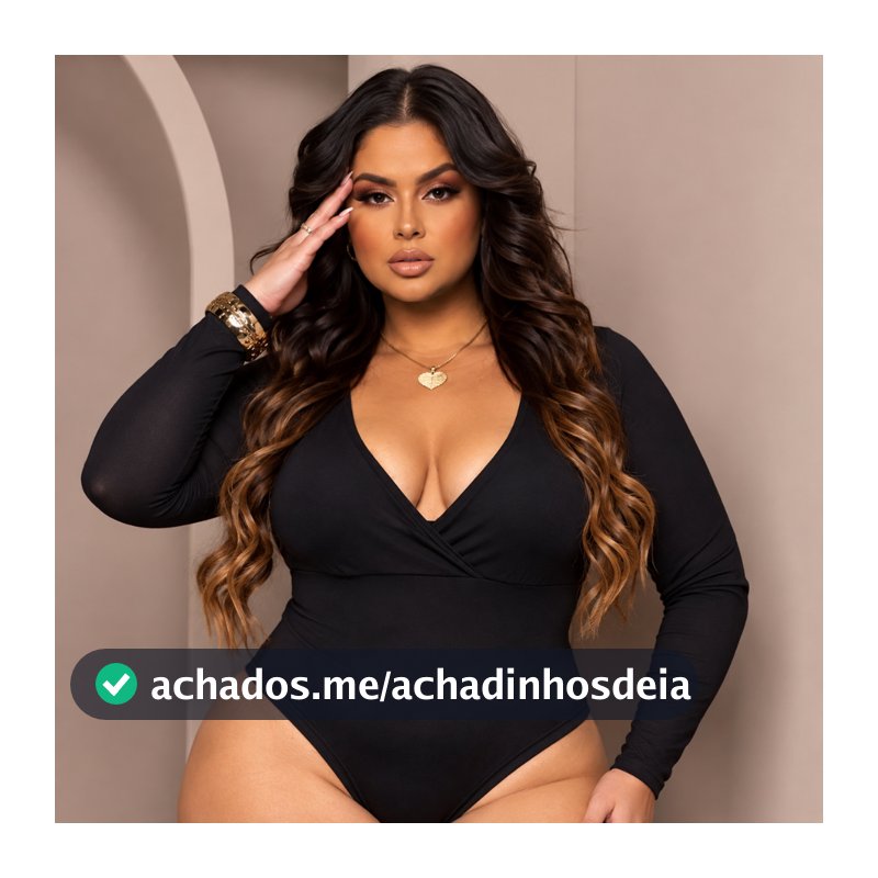 Body Bory Feminino Plus size Manga Longa Outono Inverno decote V preto moda festival balada casual