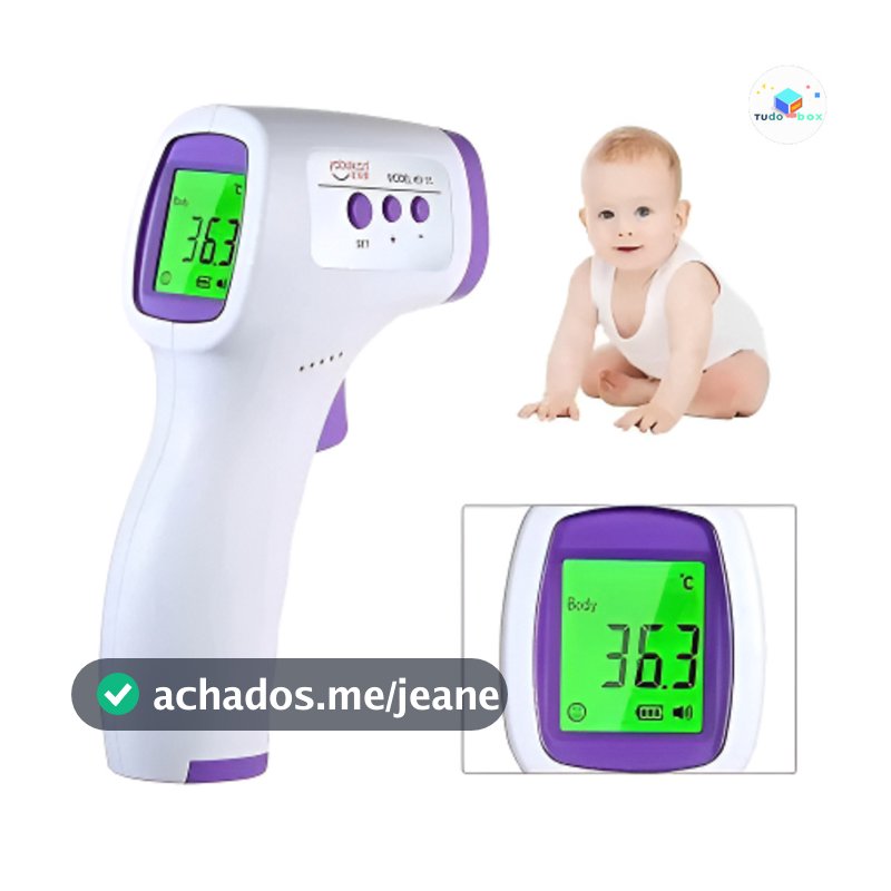 Medição De Temperatura Corporal Do Bebê Portátil Digital Segunda Arma Termômetro Infravermelho