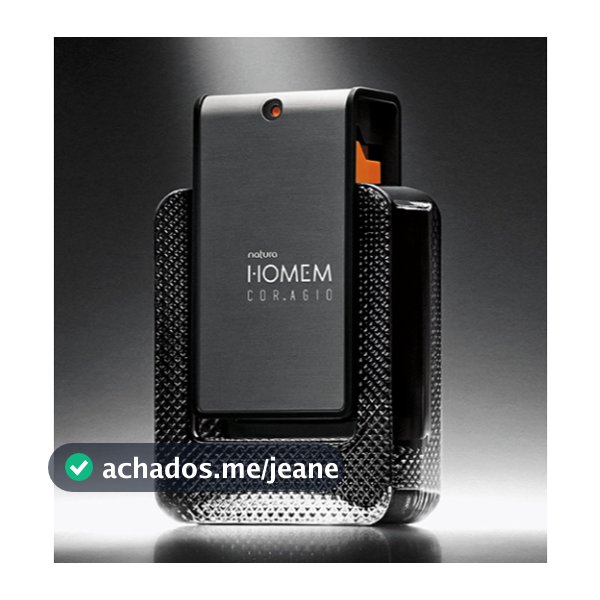 Perfume Natura Homem Coragio Masculino 100ml Deo Parfum Original Lacrado Envio Rápido