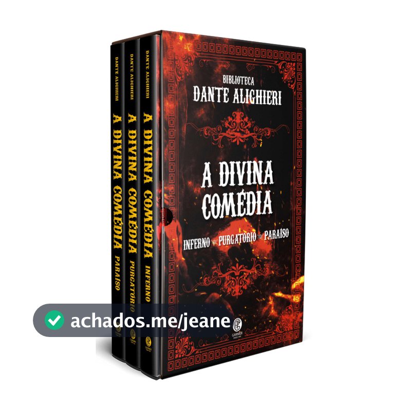 Biblioteca Dante Alighieri Edição de Luxo - Box com 3 Livros